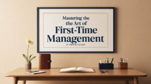 Mastering the Art of First-Time Management: 07 Steps to Success